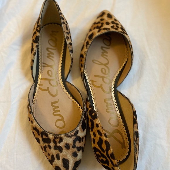 Sam Edelman Shoes - Sam Edelman Leopard print pointed toe flats